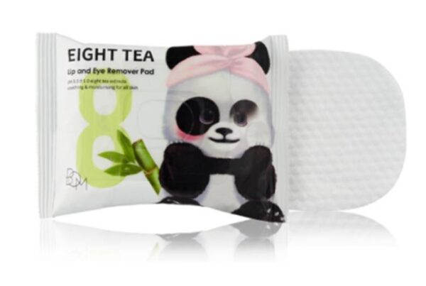 EIGHT TEA LIP AND EYE REMOVER PAD