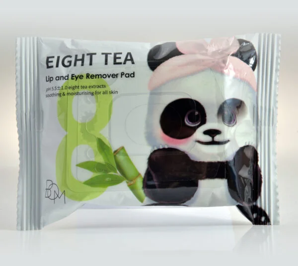 EIGHT TEA LIP AND EYE REMOVER PAD